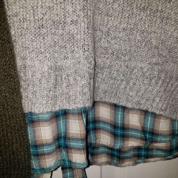 Sonoma Med Sweaters qty 2 Green & Grey - Picture 7 of 9